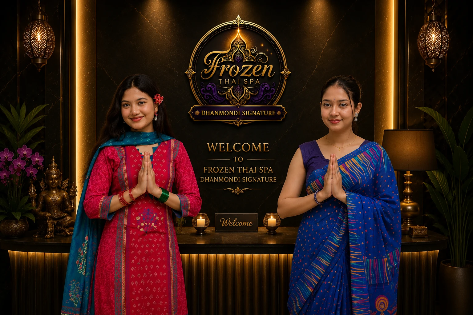Frozen Thai Spa Dhanmondi Signature reception
