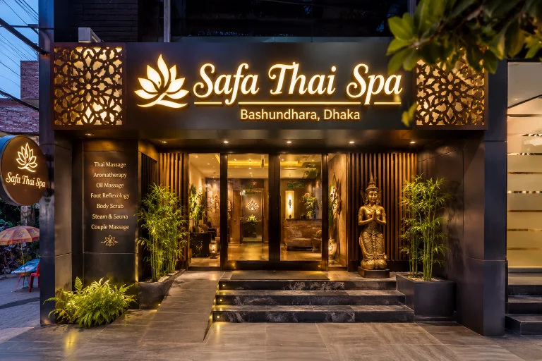 Safa Thai Spa exterior - best spa in Bashundhara