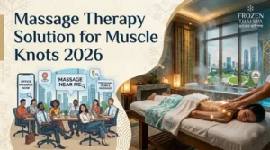 Massage therapy solution for muscle knots in Banani Model Town - professional relief at Frozen Thai Spa