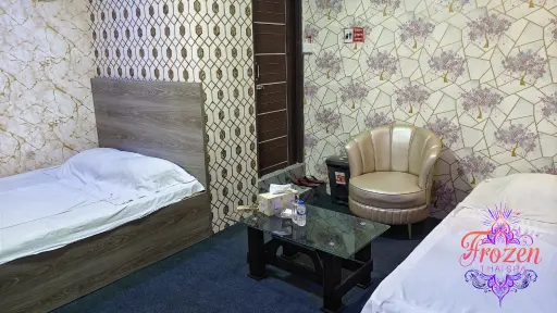 Reception at best Thai spa in Banani