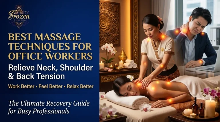 Best Massage Techniques for Office Workers