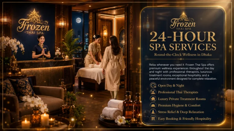 24-Hour Spa Services in Dhaka Complete Guide
