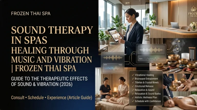 Best Spa in Gulshan Sound Therapy in Spas - Healing Through Music and Vibration Frozen Thai Spa