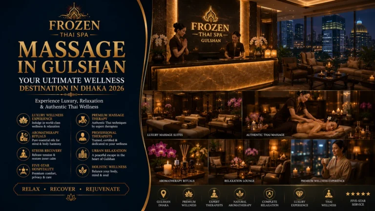 Frozen Thai Spa – Massage in Gulshan - Your Ultimate Wellness Destination in Dhaka 2026