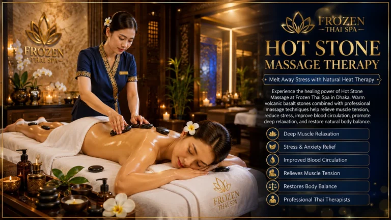 Melt Away Stress with Hot Stone Massage Therapy in Dhaka