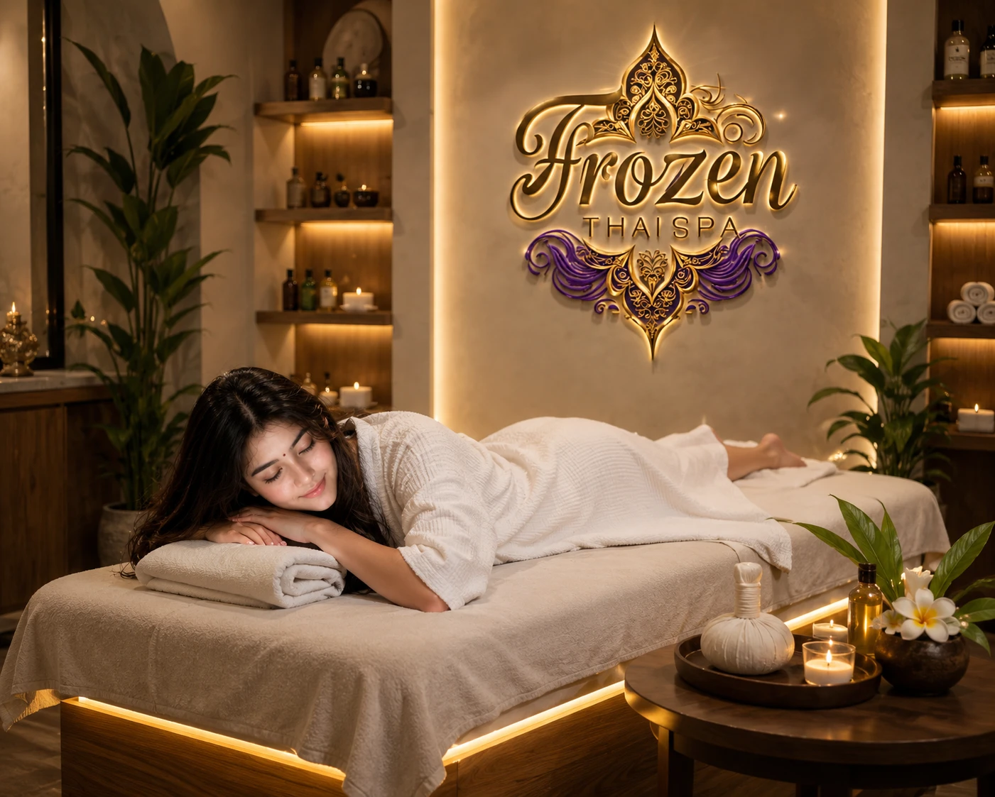 Spa in Gulshan - Frozen Thai Spa authentic massage therapy in Gulshan, Dhaka